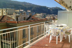 Accommodation Sorrento Italy - Holidays apartment: Terrace with table and chairs
