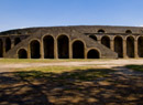 Pompeii travel - Pompeii: exterior view of the amphitheater