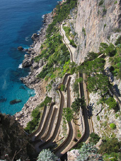 Capri Tours - The ancient Via Krupp in Capri