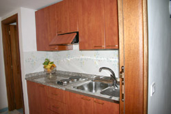 Albergo Positano - Cucina dell'appartamento Cinzia