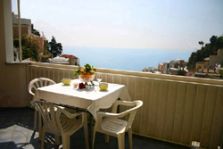 Positano Hotels - Holiday apartment: Sea-view from Colomba apartment