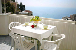 Positano Bed and Breakfast - Holidays apartment: Spectacular sea-view from Concetta apartment