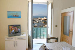 Villa Sorrento - Holidays apartment: Sea-view from the kitchen