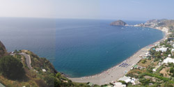 Ischia Tour - A beach in Ischia