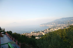 Apartments in Sorrento - Holidays apartments: Panoramic view from the terrace of Ornella apartment