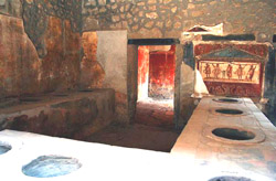 Interno di un Thermopolium Pompeiano