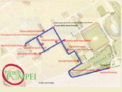 Itinerario percorribile con sedie a rotelle