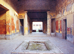 Visita Pompei - Atrio della Casa del Menandro a Pompei