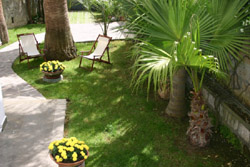 Sant'Agnello: Casa Sara - Il giardino dell'appartamento Sara
