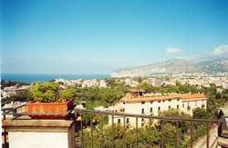 Another view from La Culla Convent: the large terraces are of free use of the guests of the Convent