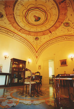 The reading-room of La  Culla Convent